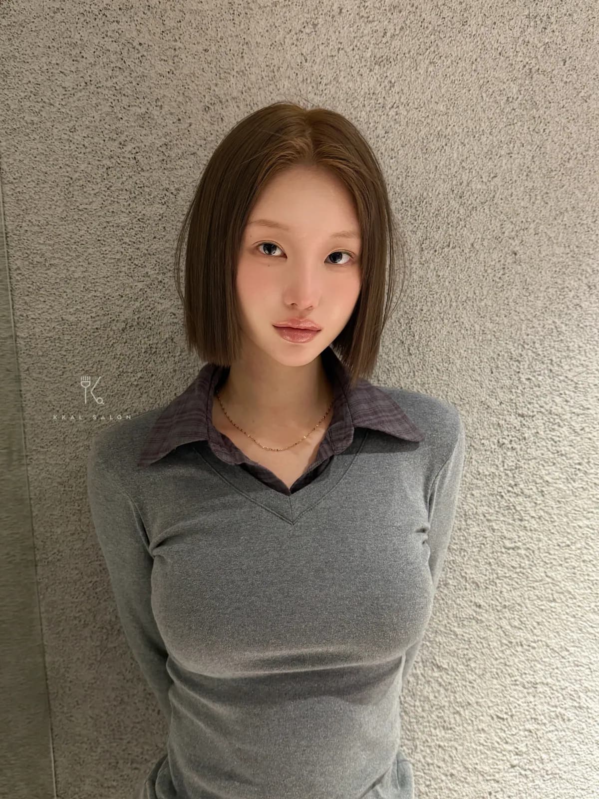 애쉬 톤 컬러 · 깔살롱 압구정로데오점
